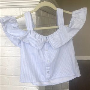 Zara off the tank/off the shoulder top